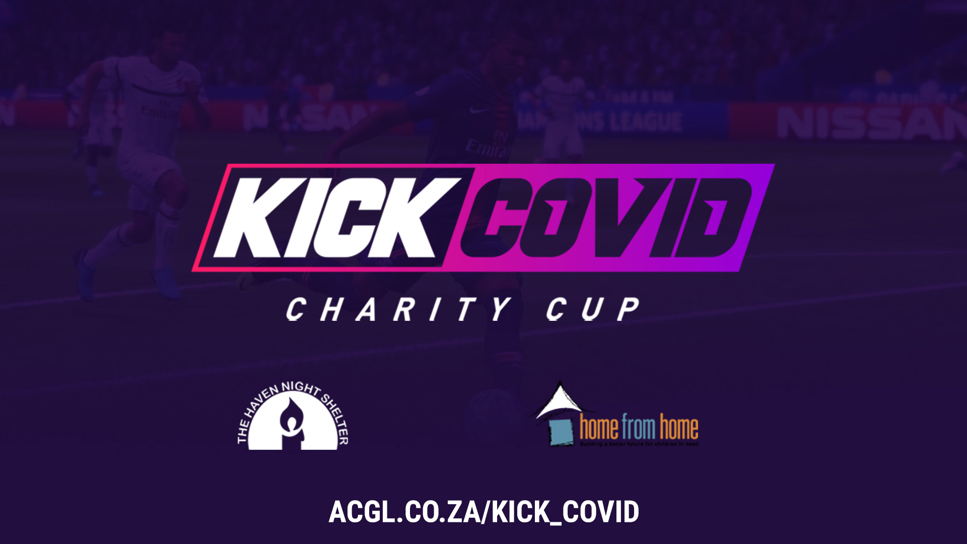 Kick Covid Charity Cup with R5,000 cash prize pool ACGL